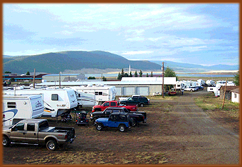 Eagle Nest New Mexico's Lost Eagle RV Park offers stunning views of the Southern Rocky Mountains and Eagle Nest Lake